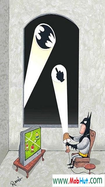 Batman busy