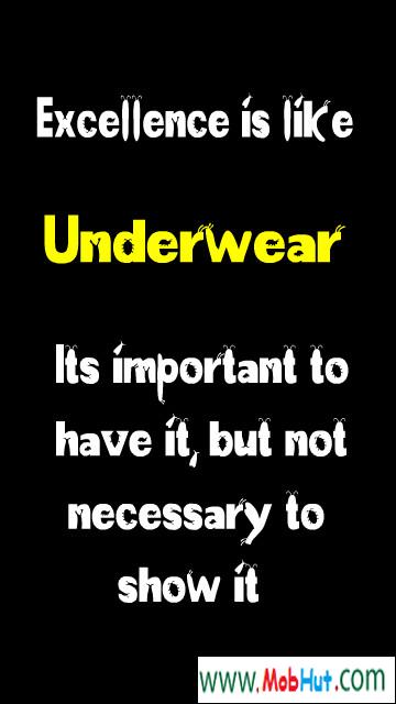 Underwear excellence