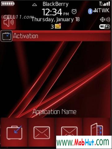 Red shade theme