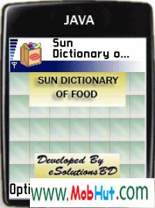 Sun dictionary of food