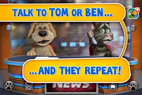 Talking tom & ben news free