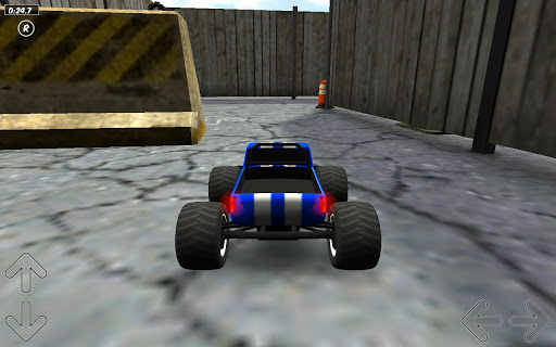 Toy truck rally 3d