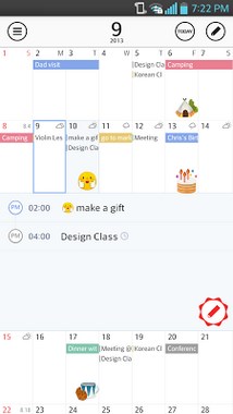 Solcalendar android calendar