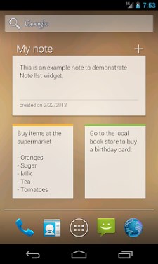 Note list notepad notes app